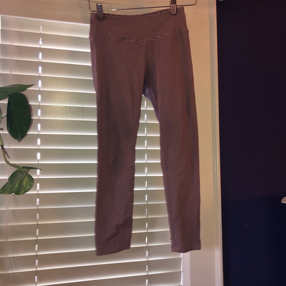 American eagle striped leggings